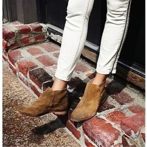 Free People Brown Ankle Booties